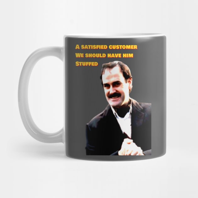 Comedy legends UK Basil Fawlty by shortwelshlegs